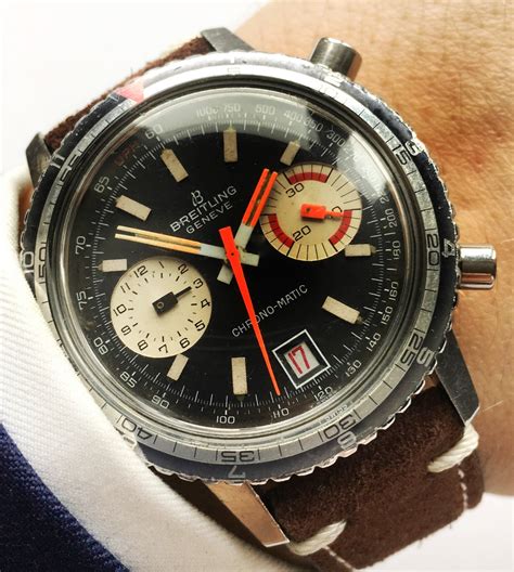 chronomatic breitling|breitling chrono matic vintage.